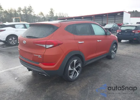 2016 Hyundai Tucson Limited from USA, damaged, VIN KM8J3CA21GU098032